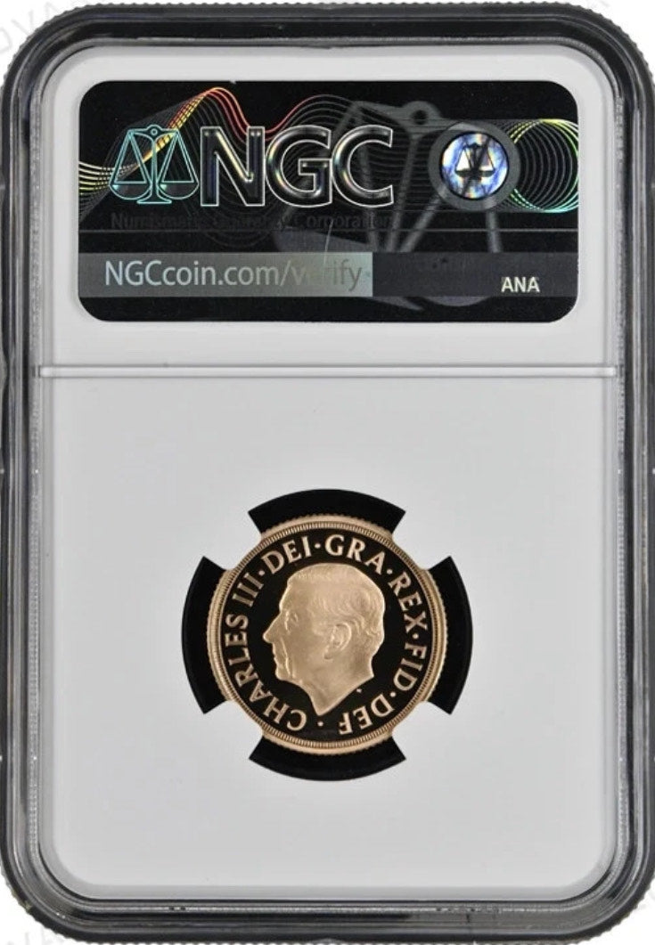 2022 Memorial Gold Proof Sovereign PF70 Ultra Cameo