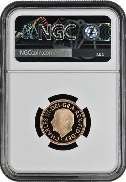 2022 Memorial Gold Proof Sovereign PF70 Ultra Cameo