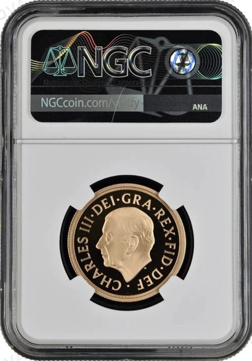 2022 Memorial Gold Proof Double Sovereign PF70 Ultra Cameo