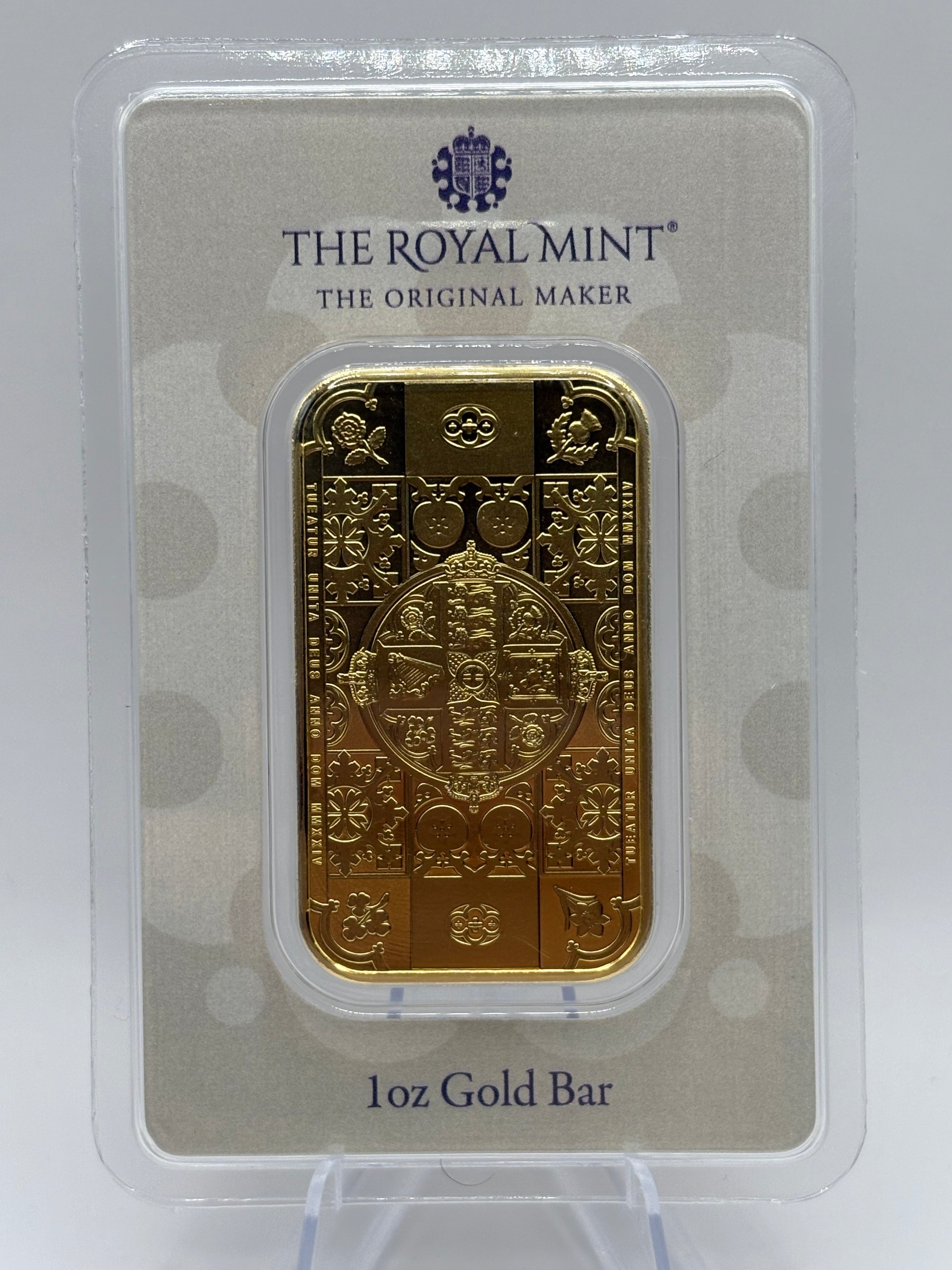 The Gothic Crown 1oz Gold Bullion Minted Bar
Bullion | Limited to 500 bars worldwide