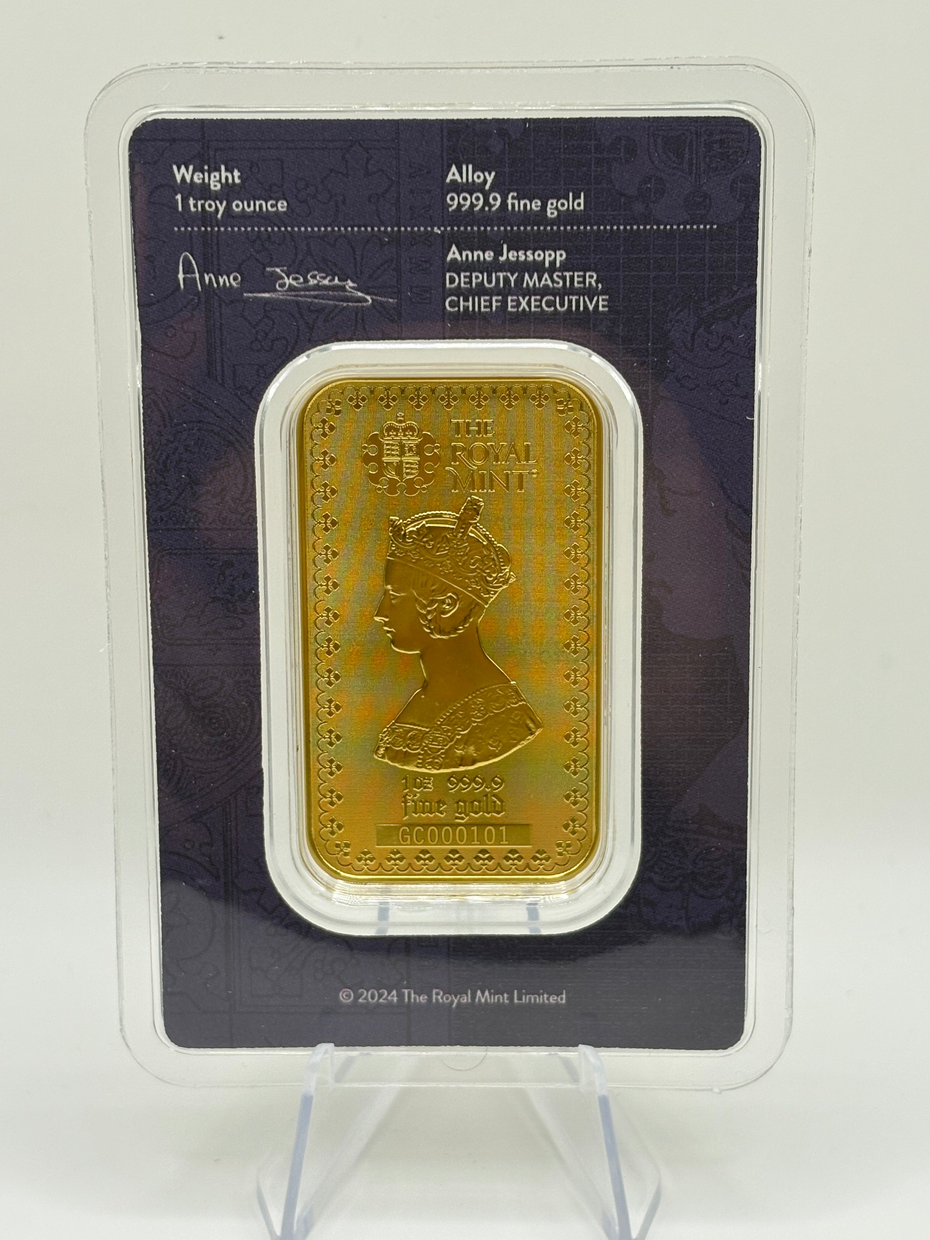 The Gothic Crown 1oz Gold Bullion Minted Bar
Bullion | Limited to 500 bars worldwide