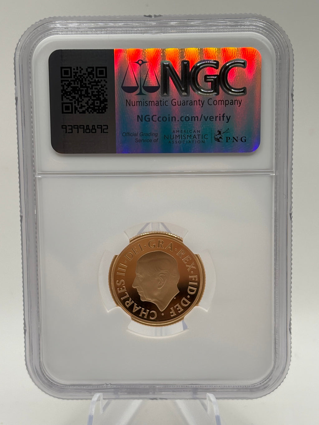 2022 Memorial Gold Proof Sovereign PF70 Ultra Cameo