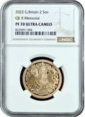 2022 Memorial Gold Proof Double Sovereign PF70 Ultra Cameo
